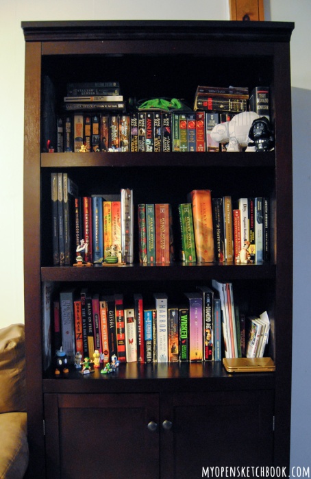 new bookshelf